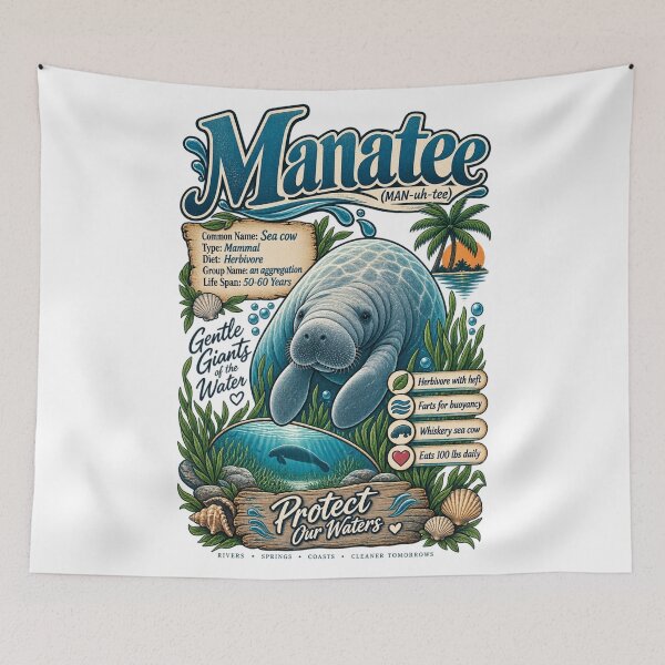 Item preview, Manatee Vintage 90s designed and sold by choudane.