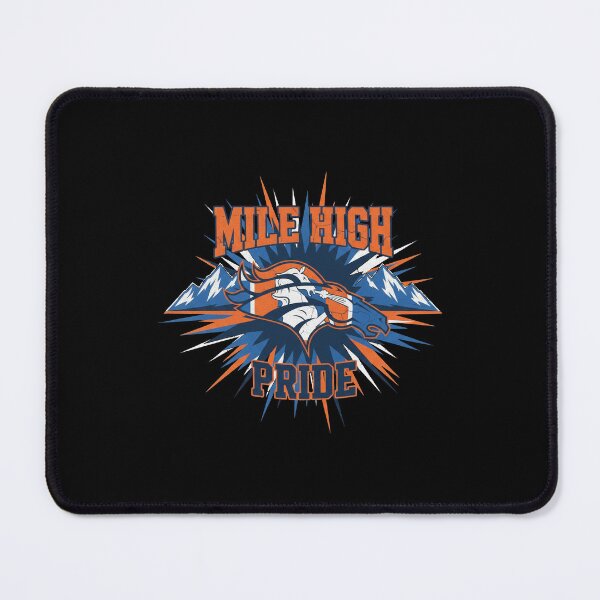 Item preview, Mile High Pride Denver Football Sunburst Mountain Bronco designed and sold by Dravienart.