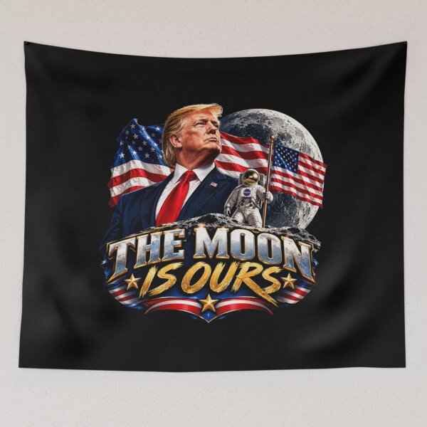 Item preview, The Moon Is Ours - Trump designed and sold by MilanHardy.