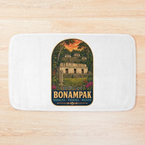 Item preview, Bonampak Maya Murals Chiapas designed and sold by BeachWhisper.