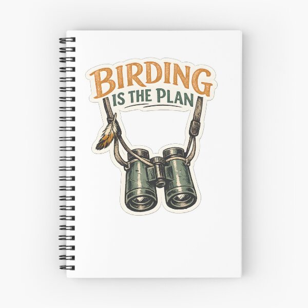 Item preview, Birding Is The Plan Funny Birdwatching T-Shirt Design designed and sold by Naviora.