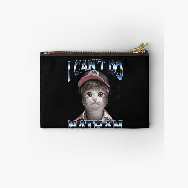 Item preview, Funny Bootleg Style I Can't Do Nathan Video Gaming Meme Kitten Art designed and sold by elderberry.
