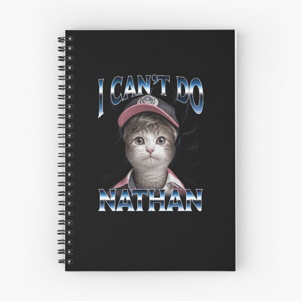 Item preview, Funny Bootleg Style I Can't Do Nathan Video Gaming Meme Kitten Art designed and sold by elderberry.