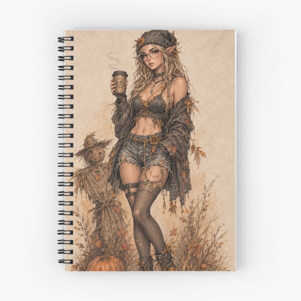 Item preview, Autumn Gothic Elf — Cozy Fantasy Fall designed and sold by Lykaon Art.