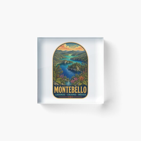 Item preview, Lagunas de Montebello Chiapas designed and sold by BeachWhisper.