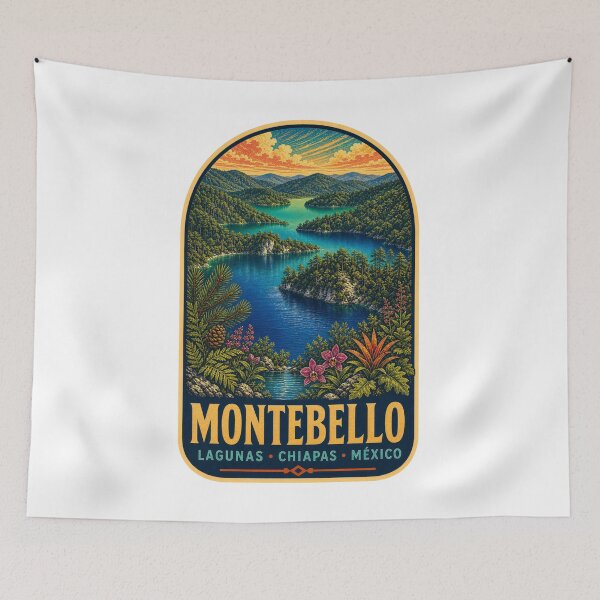 Item preview, Lagunas de Montebello Chiapas designed and sold by BeachWhisper.