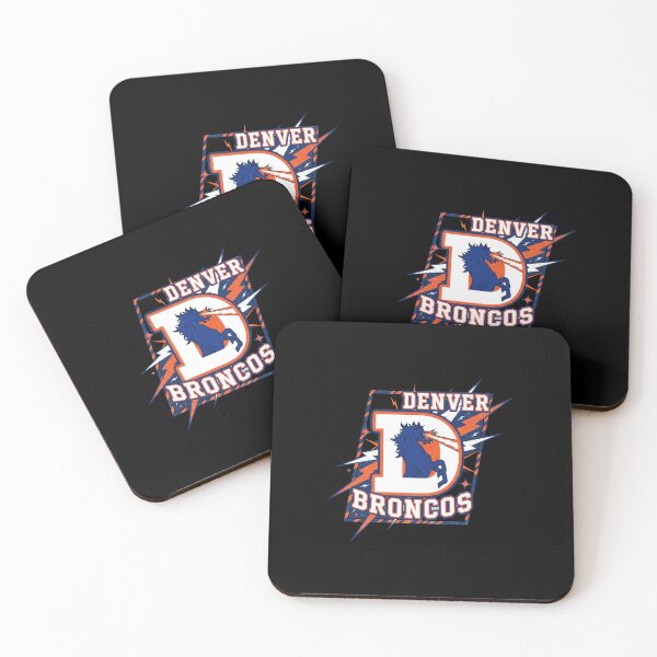Item preview, Denver Broncos Classic D Logo Lightning Bolts Rearing Horse designed and sold by Dravienart.