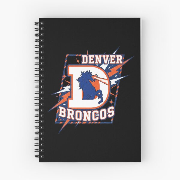 Item preview, Denver Broncos Classic D Logo Lightning Bolts Rearing Horse designed and sold by Dravienart.