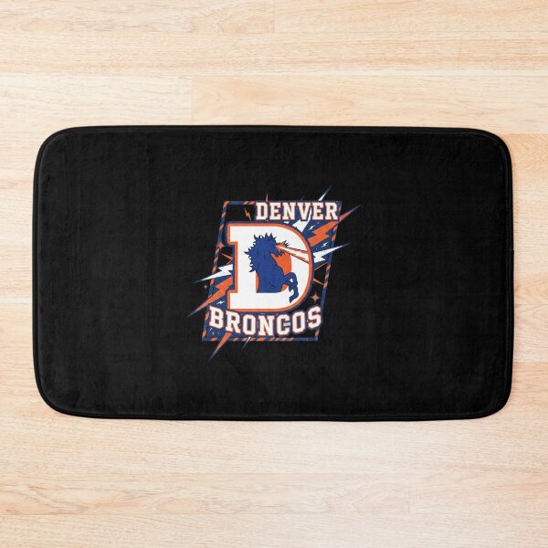 Item preview, Denver Broncos Classic D Logo Lightning Bolts Rearing Horse designed and sold by Dravienart.