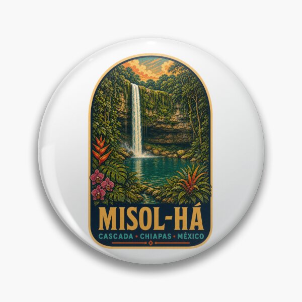 Item preview, Misol-Há Waterfall Chiapas Mexico designed and sold by BeachWhisper.