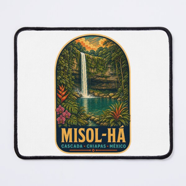 Item preview, Misol-Há Waterfall Chiapas Mexico designed and sold by BeachWhisper.