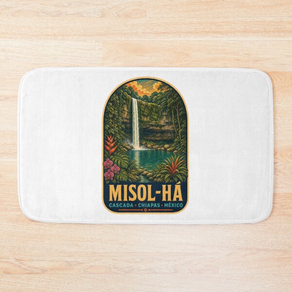 Item preview, Misol-Há Waterfall Chiapas Mexico designed and sold by BeachWhisper.