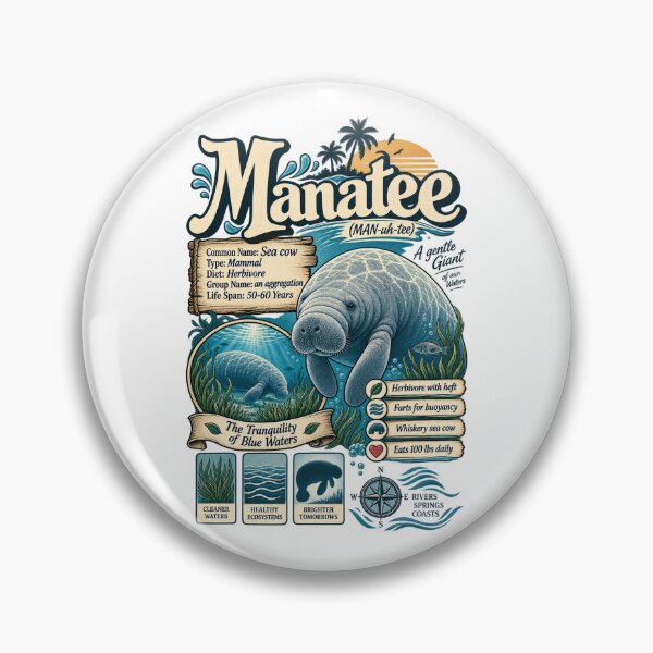 Item preview, Manatee Vintage 90s designed and sold by choudane.
