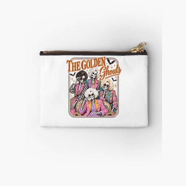 Item preview, The Golden Ghouls Glamorous Vintage Skeleton Women Squad designed and sold by OddPopARt.