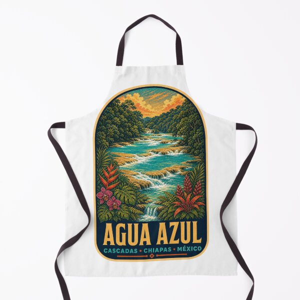 Aperçu de l'œuvre Cascades d'Agua Azul Chiapas Mexique créée et vendue par BeachWhisper.