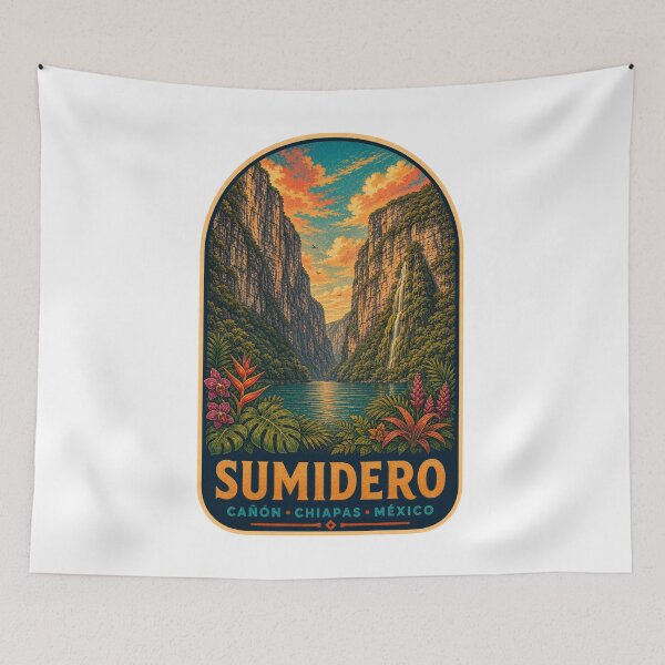 Item preview, Cañón del Sumidero Chiapas designed and sold by BeachWhisper.