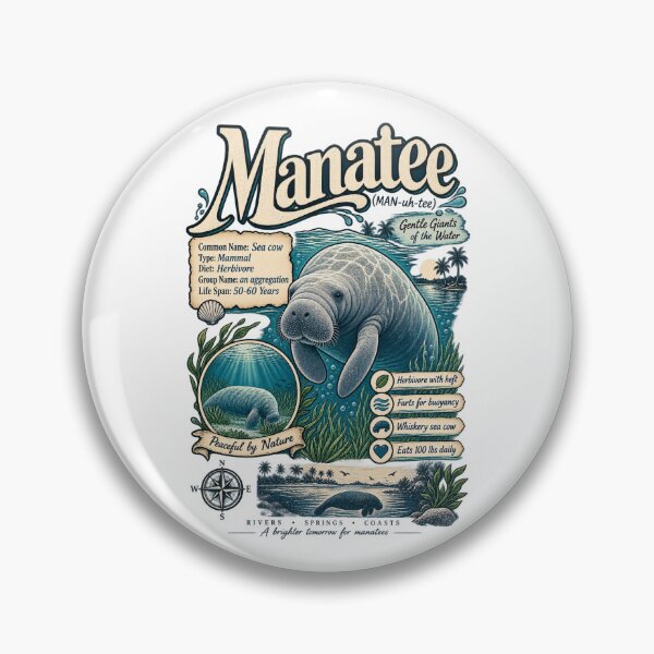 Item preview, Manatee Vintage 90s designed and sold by choudane.