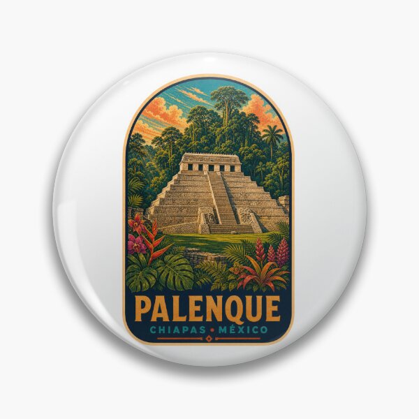 Item preview, Palenque Chiapas Maya Ruins designed and sold by BeachWhisper.