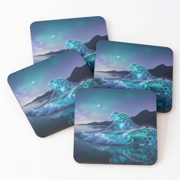 Item preview, Sky Sacred Geometry Ocean Waves Cosmic Night | Monkeybusiness designed and sold by monkeybusiness.pt.