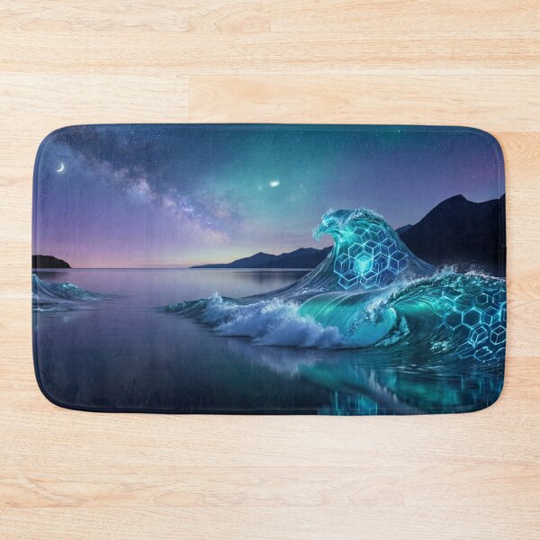 Item preview, Sky Sacred Geometry Ocean Waves Cosmic Night | Monkeybusiness designed and sold by monkeybusiness.pt.