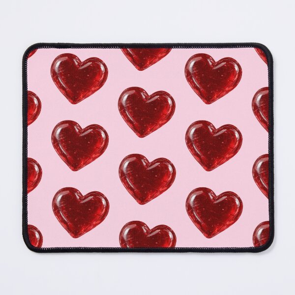 Item preview, Red Glass Heart Romantic Love Aesthetic designed and sold by jianina-alondra.