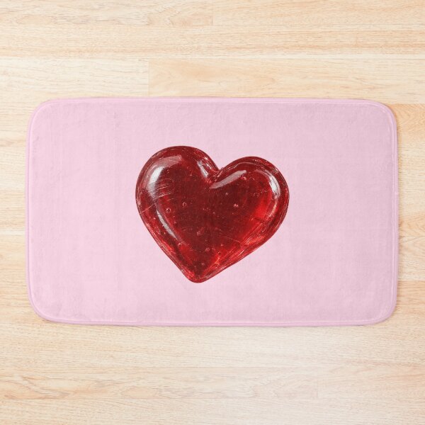 Item preview, Red Glass Heart Romantic Love Aesthetic designed and sold by jianina-alondra.