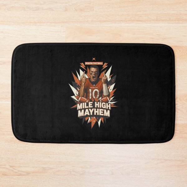 Item preview, Mile High Mayhem Denver Football Number 10 Screaming designed and sold by Dravienart.