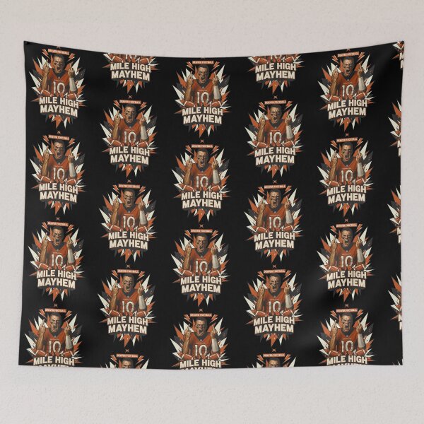 Item preview, Mile High Mayhem Denver Football Number 10 Screaming designed and sold by Dravienart.