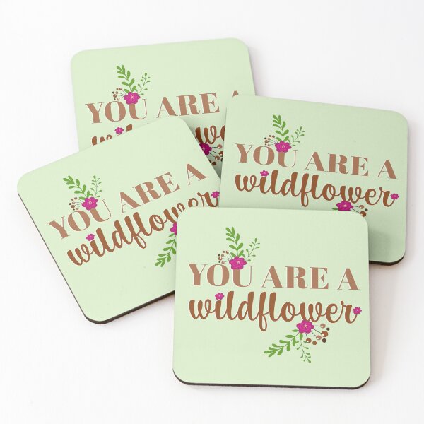 Item preview, Be a Wildflower designed and sold by AmyDesignsCo.