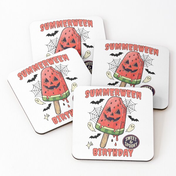 Item preview,  Summerween Birthday – Sweet & Spooky Watermelon Jack-O-Lantern designed and sold by TheBeesForYou.