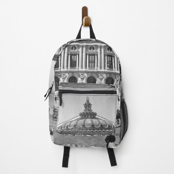Item preview, 1890 Paris Opera House, Paris, France vintage Victorian black and white photographic art print designed and sold by Astrid Arkhangelsky.