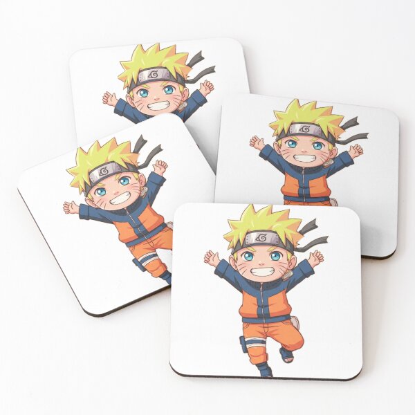 Item preview, Cute Chibi Ninja Boy Running Sticker - Orange Jumpsuit Anime Character designed and sold by Anime_stickers.