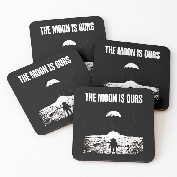 Item preview, The Moon is Ours American, Astronaut, Space, USA Flag designed and sold by MilanHardy.