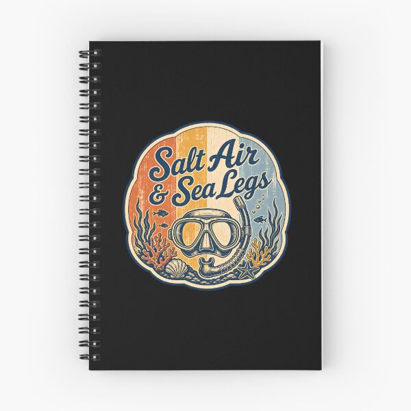 Item preview, Salt Air & Sea Legs Vintage Travel Badge Design designed and sold by MOCH- ART.