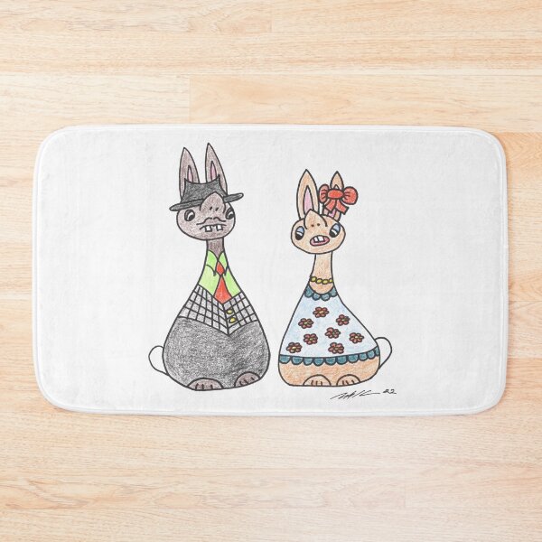 Item preview, Bunny & Clyde, Hasen, Bunnies designed and sold by Anke‘s Bazaar.