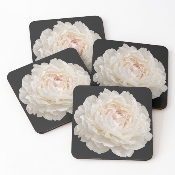 Item preview, White Peony Flower Romantic Botanical Aesthetic designed and sold by jianina-alondra.
