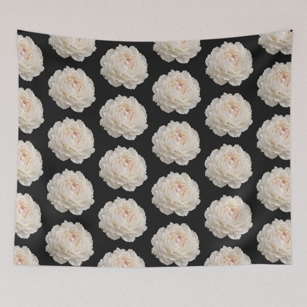 Item preview, White Peony Flower Romantic Botanical Aesthetic designed and sold by jianina-alondra.
