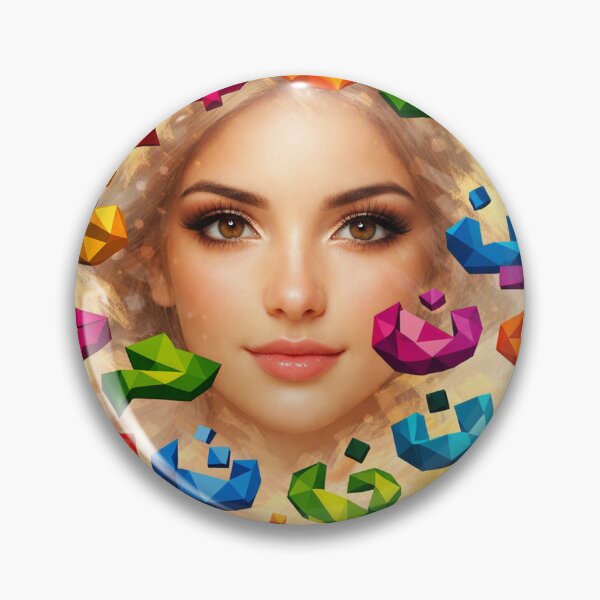 Item preview, beautful face designed and sold by Malik-Designs.