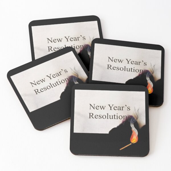 Item preview, New Year’s Resolutions Gone Wrong – Funny Sarcastic New Year Humor designed and sold by SidTastic .