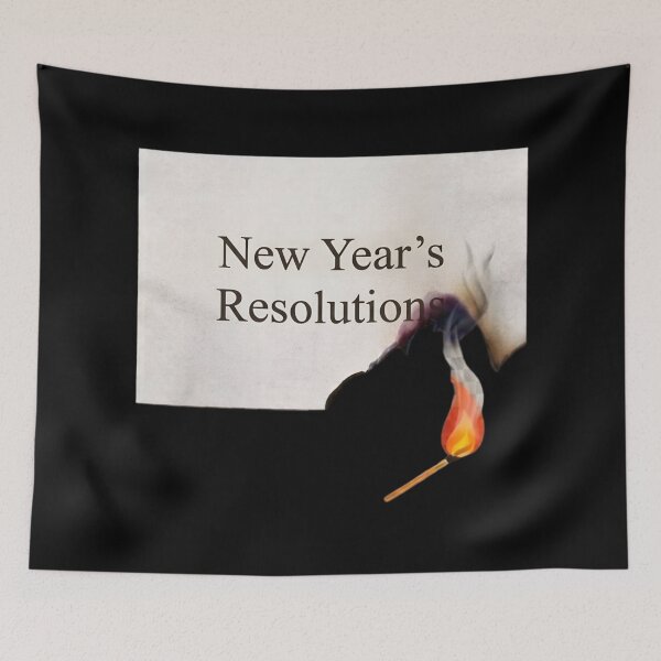 Item preview, New Year’s Resolutions Gone Wrong – Funny Sarcastic New Year Humor designed and sold by SidTastic .