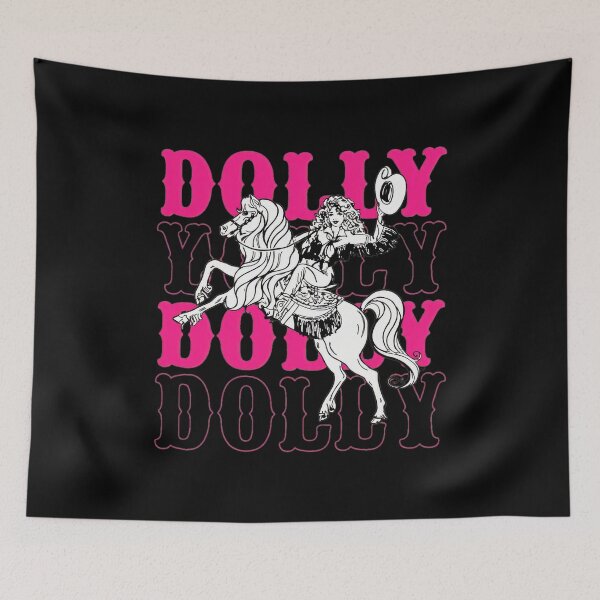 Item preview, Dollys Cowgirls Horse Western Pink  designed and sold by KittySCuteArt.