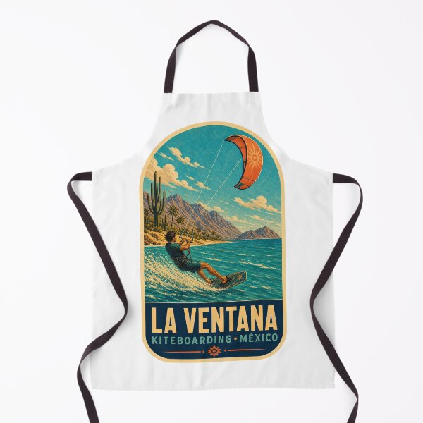 Item preview, Kitesurf en La Ventana, México designed and sold by BeachWhisper.
