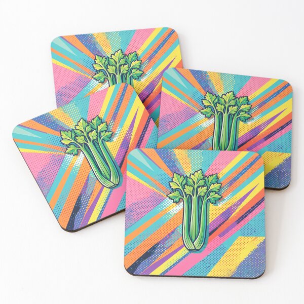 Item preview, Bunch Of Celery Pop Art designed and sold by Home Decor Art.