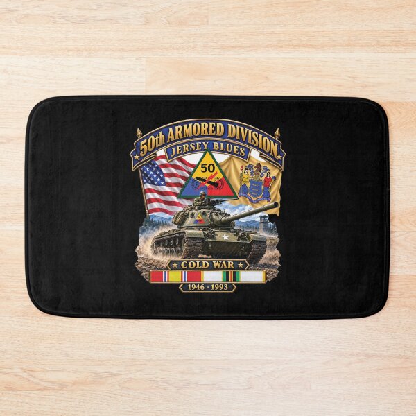 Item preview, 50th Armored Division - Jersey Blues - Cold War - 3D - Enhanced designed and sold by Military Insignia Products.