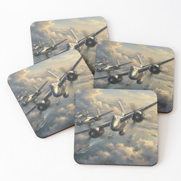 Item preview, F7F Tigercats Naval Fleet Formation Illustration designed and sold by Airpower Art.
