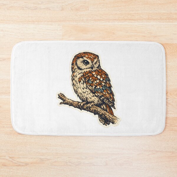Item preview, Night Owl Hand Drawn Wildlife Birdwatching T-Shirt designed and sold by Naviora.