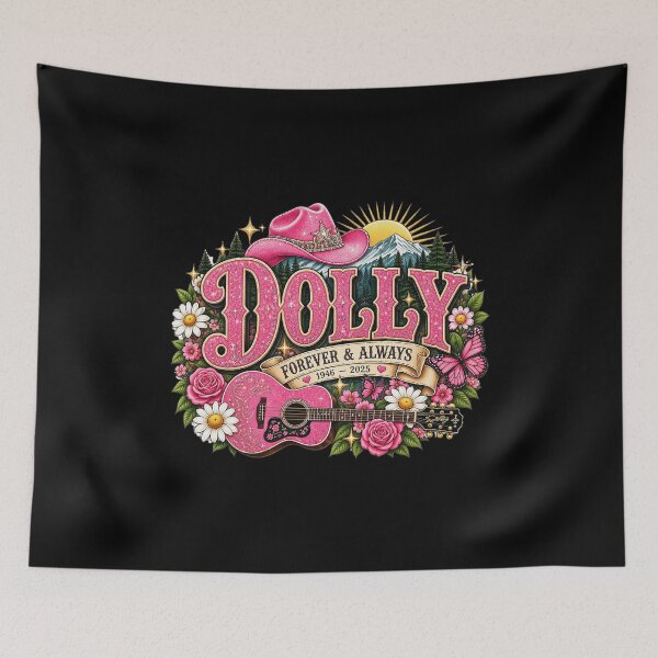 Item preview, Dollys Forevers & Alwayss Country Music Guitar Hat- designed and sold by KittySCuteArt.