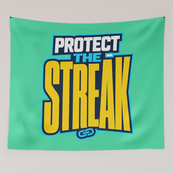 Item preview, Protect The Streak Bold Typography Design designed and sold by Fun2Fentastic.