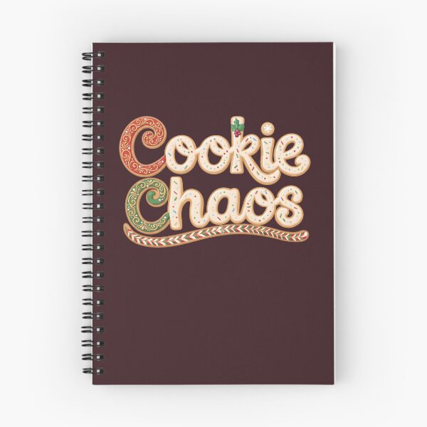 Item preview, Cookie Chaos Christmas Typography designed and sold by JumpJammiesTees.