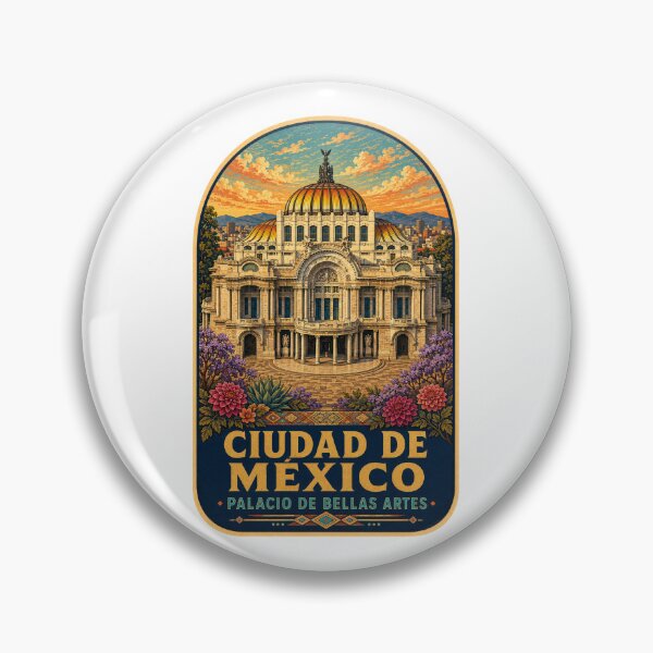 Item preview, Mexico City Bellas Artes designed and sold by BeachWhisper.